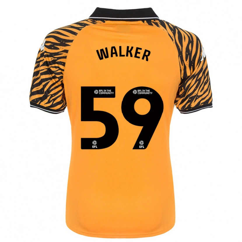 Danxen Mujer Camiseta Coist Walker #59 Naranja Negro 1ª Equipación 2025/26 La Camisa México