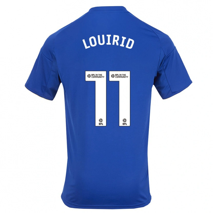 Danxen Mujer Camiseta Chey Louirid #11 Azul Oro 1ª Equipación 2025/26 La Camisa México
