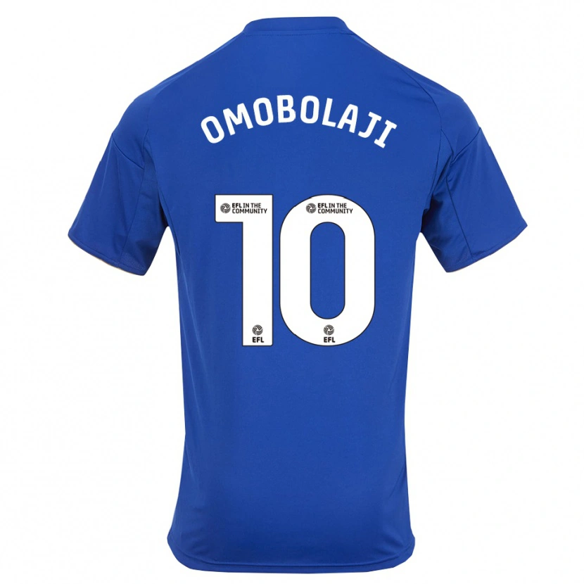 Danxen Mujer Camiseta Laolu Omobolaji #10 Azul Oro 1ª Equipación 2025/26 La Camisa México