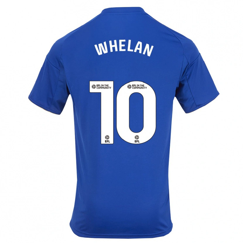 Danxen Mujer Camiseta Aileen Whelan #10 Azul Oro 1ª Equipación 2025/26 La Camisa México