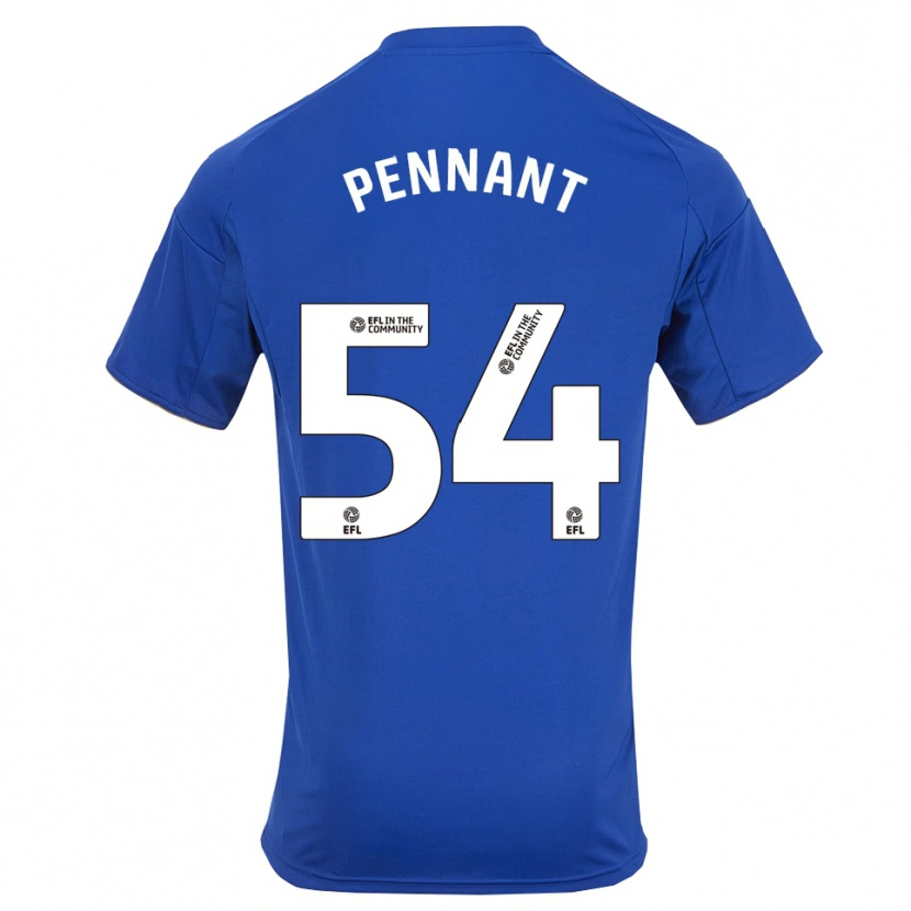 Danxen Mujer Camiseta Kian Pennant #54 Azul Oro 1ª Equipación 2025/26 La Camisa México