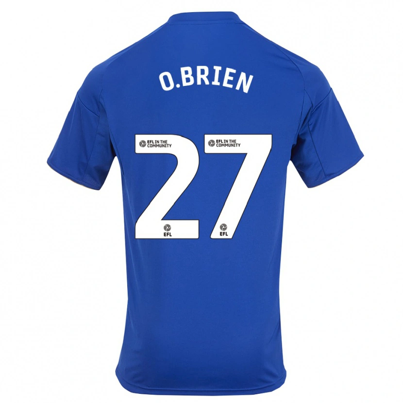 Danxen Mujer Camiseta Shannon O.brien #27 Azul Oro 1ª Equipación 2025/26 La Camisa México