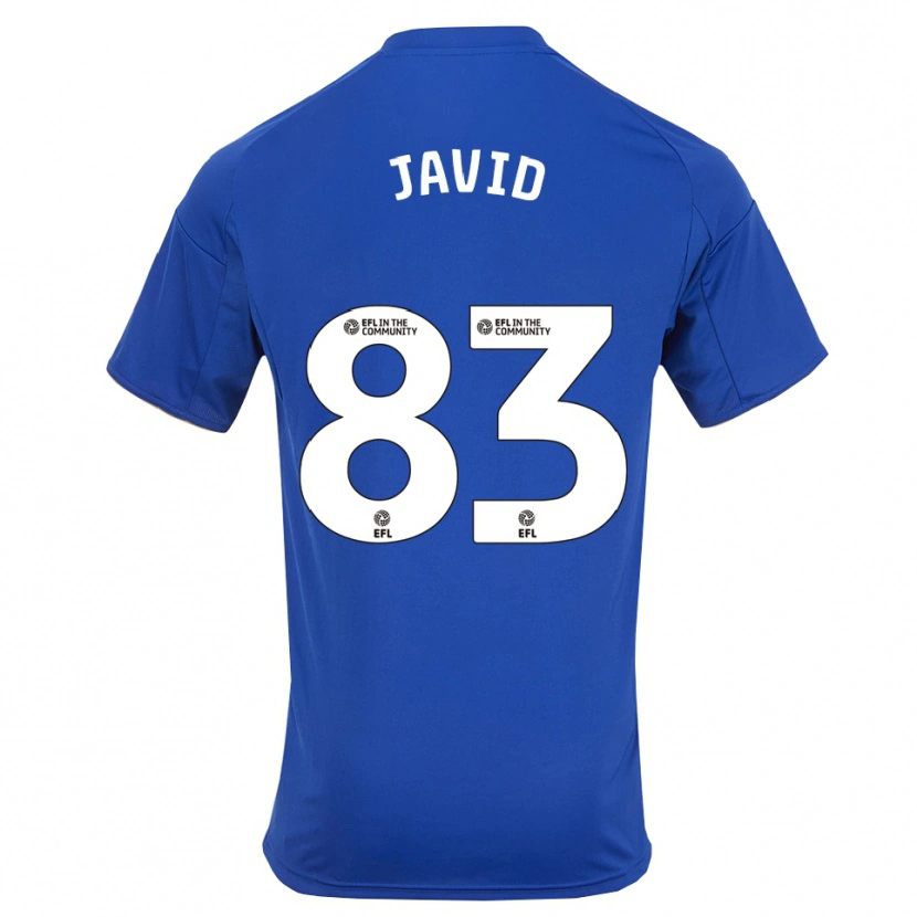 Danxen Mujer Camiseta Abdullah Javid #83 Azul Oro 1ª Equipación 2025/26 La Camisa México