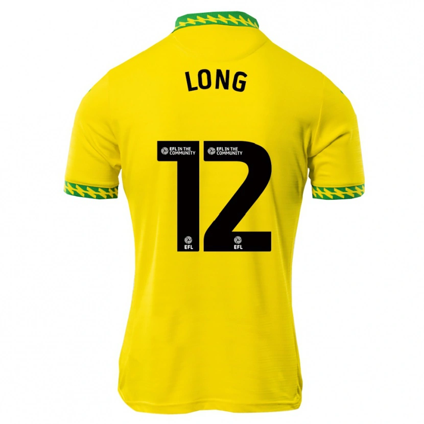 Danxen Mujer Camiseta George Long #12 Blanco Verde 1ª Equipación 2025/26 La Camisa México