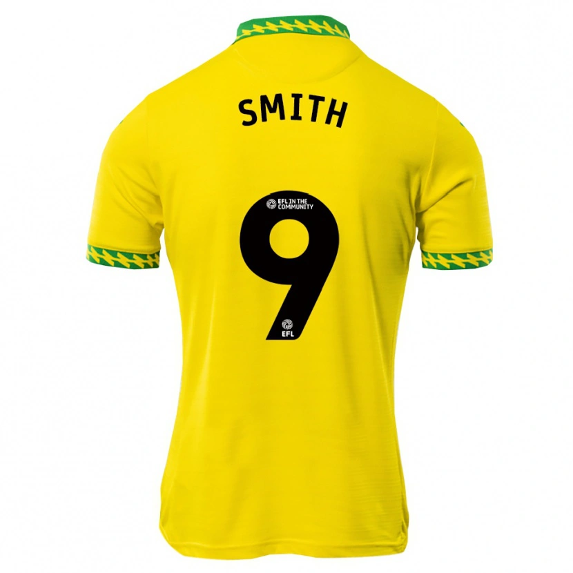 Danxen Mujer Camiseta Ellie Smith #9 Blanco Verde 1ª Equipación 2025/26 La Camisa México