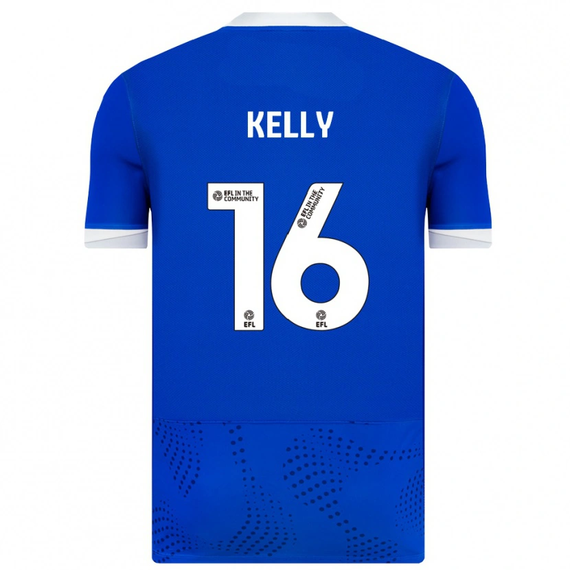 Danxen Mujer Camiseta Liam Kelly #16 Azul Blanco 1ª Equipación 2025/26 La Camisa México