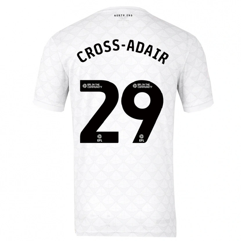 Danxen Mujer Camiseta Finlay Cross-Adair #29 Blanco Rojo 1ª Equipación 2025/26 La Camisa México