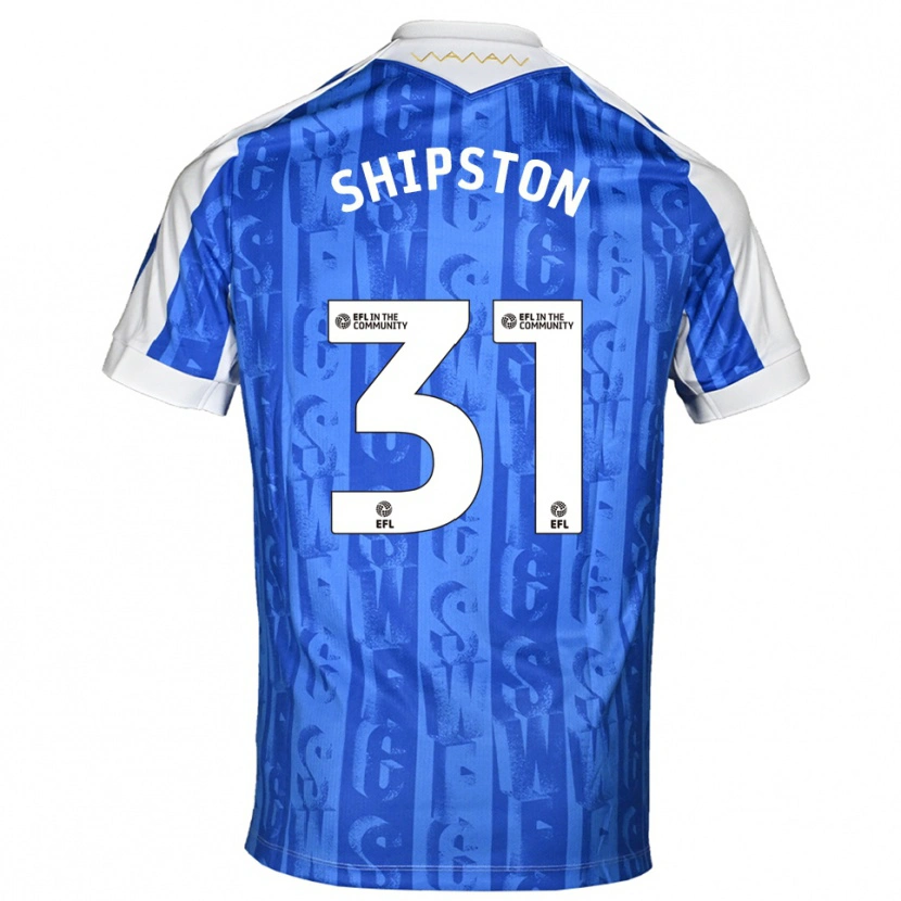 Danxen Mujer Camiseta Rio Shipston #31 Azul Blanco 1ª Equipación 2025/26 La Camisa México
