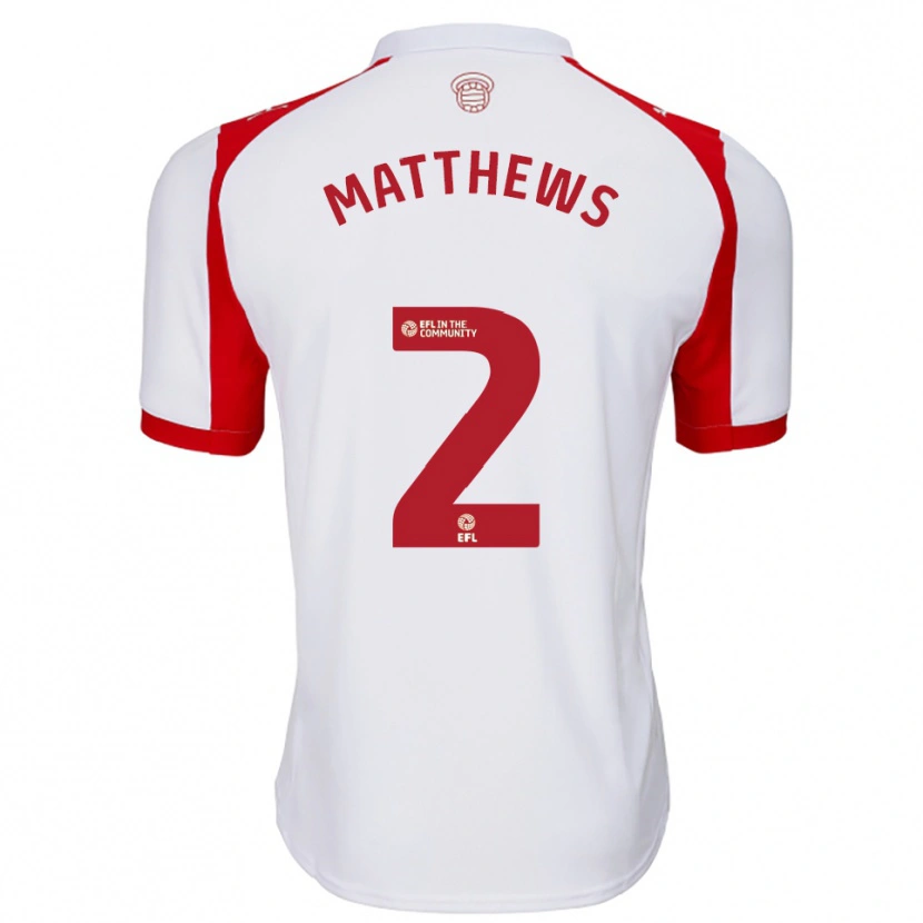 Danxen Mujer Camiseta Abdulhalim Okunola #2 Blanco Rojo 1ª Equipación 2025/26 La Camisa México