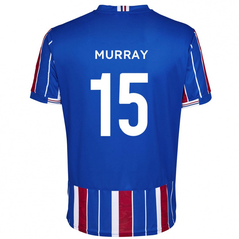 Danxen Mujer Camiseta Sam Murray #15 Azul Rojo Blanco 1ª Equipación 2025/26 La Camisa México
