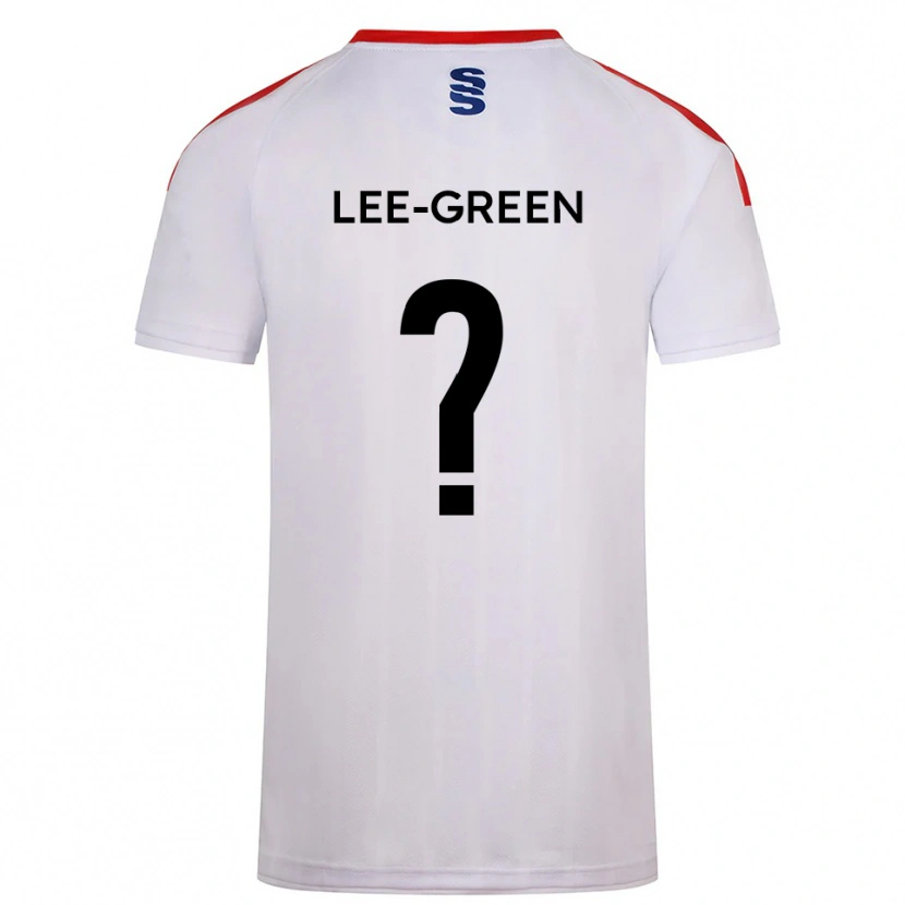 Danxen Mujer Camiseta Alex Lee-Green #0 Blanco Azul Marino 1ª Equipación 2025/26 La Camisa México