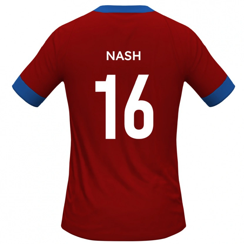 Danxen Mujer Camiseta Pat Nash #16 Rojo Azul 1ª Equipación 2025/26 La Camisa México