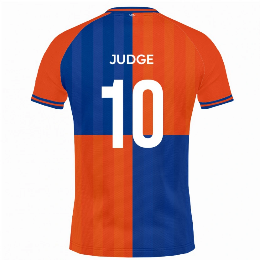 Danxen Mujer Camiseta Alan Judge #10 Naranja Azul Real 1ª Equipación 2025/26 La Camisa México
