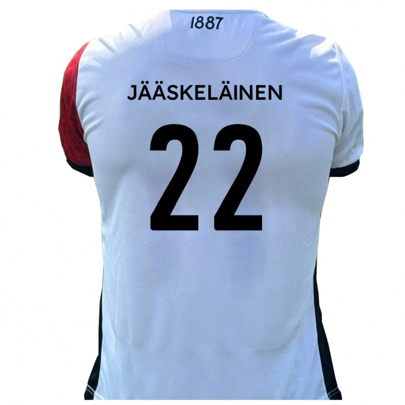Danxen Mujer Camiseta Will Jääskeläinen #22 Rojo Blanco 1ª Equipación 2025/26 La Camisa México