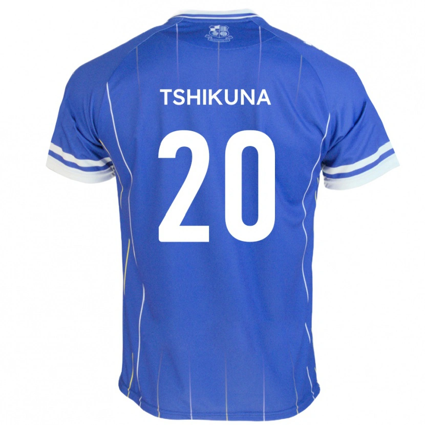 Danxen Mujer Camiseta Nathan Tshikuna #20 Azul Real 1ª Equipación 2025/26 La Camisa México