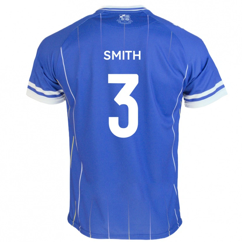 Danxen Mujer Camiseta Kaleem Smith #3 Azul Real 1ª Equipación 2025/26 La Camisa México