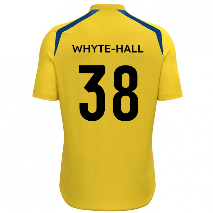 Danxen Mujer Camiseta Szhem Whyte-Hall #38 Amarillo Azul 1ª Equipación 2025/26 La Camisa México