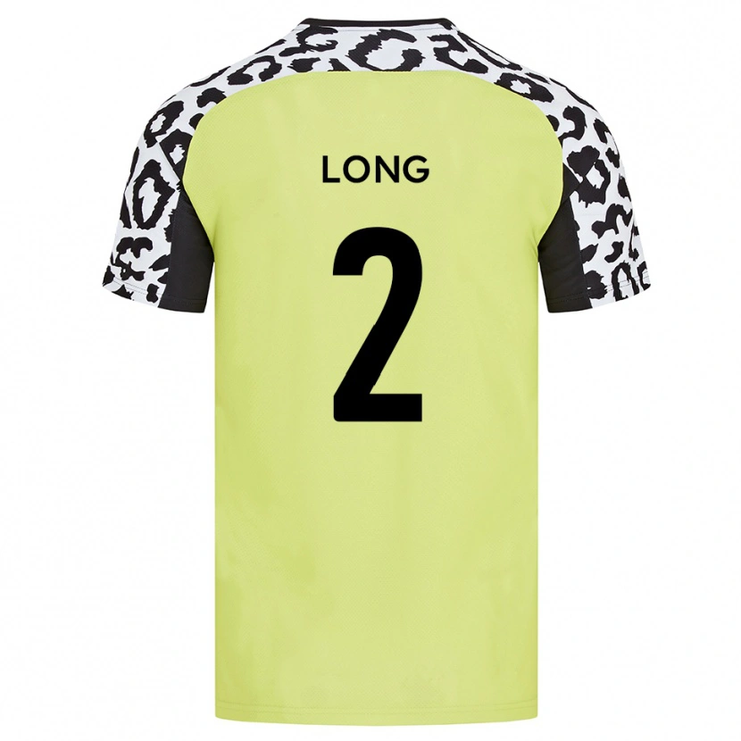 Danxen Mujer Camiseta Sean Long #2 Amarillo Fluorescente 1ª Equipación 2025/26 La Camisa México