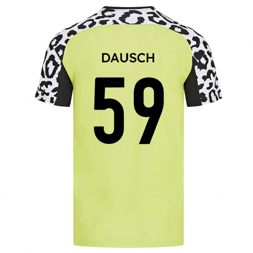 Danxen Mujer Camiseta Aidan Dausch #59 Amarillo Fluorescente 1ª Equipación 2025/26 La Camisa México