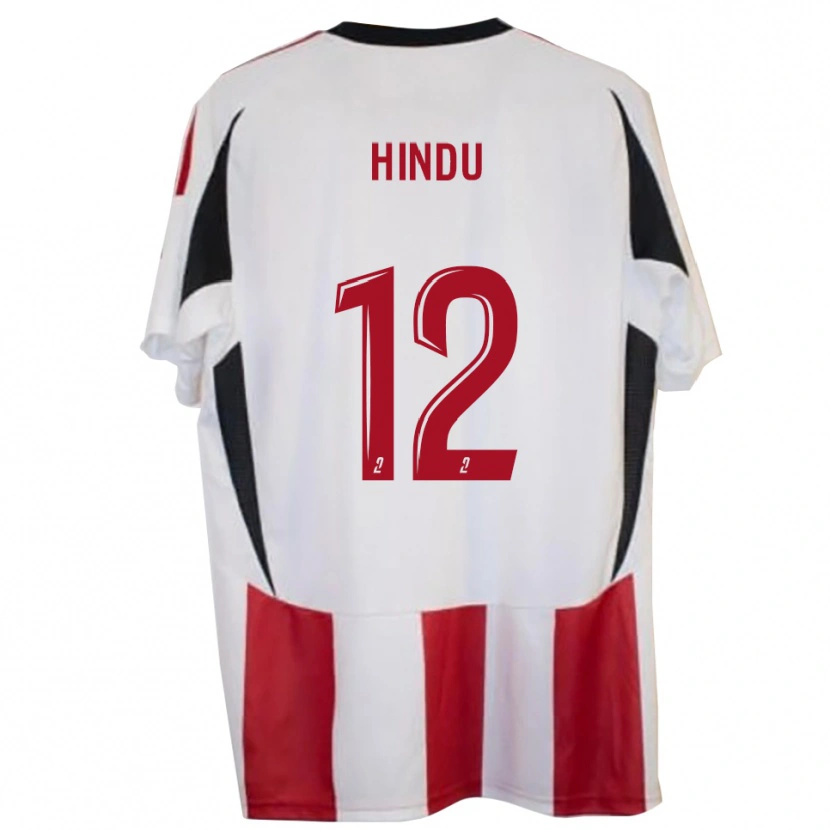 Danxen Mujer Camiseta Fharel Hindu #12 Rojo Azul 1ª Equipación 2025/26 La Camisa México