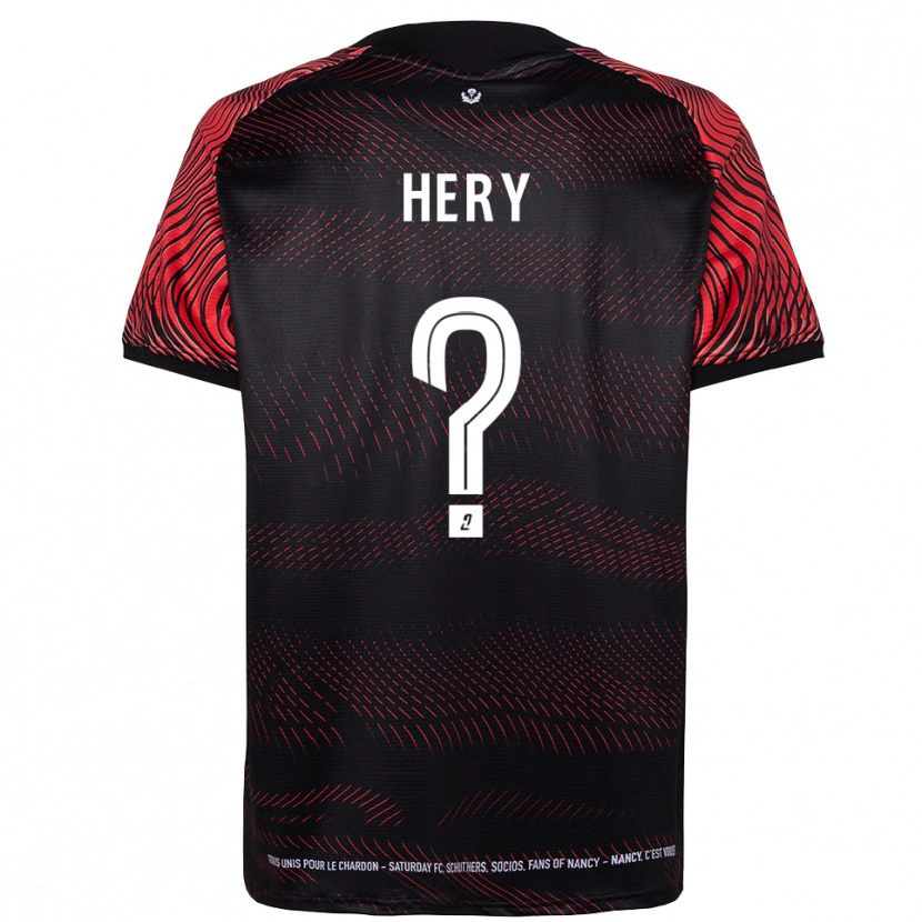Danxen Mujer Camiseta Louise Hery #0 Blanco Rojo 1ª Equipación 2025/26 La Camisa México