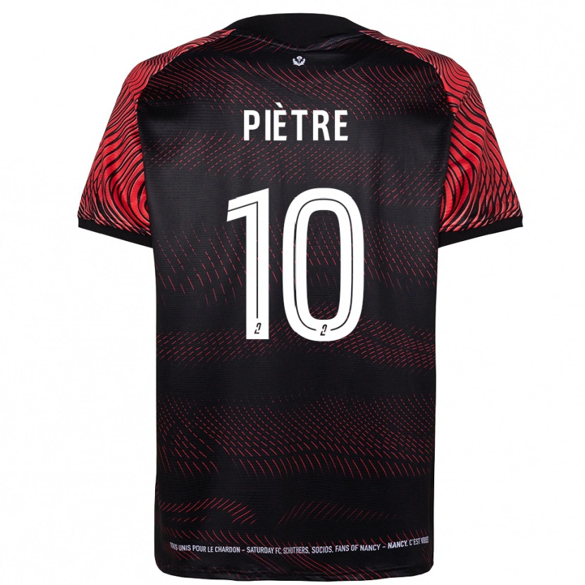 Danxen Mujer Camiseta Lenny Piètre #10 Blanco Rojo 1ª Equipación 2025/26 La Camisa México