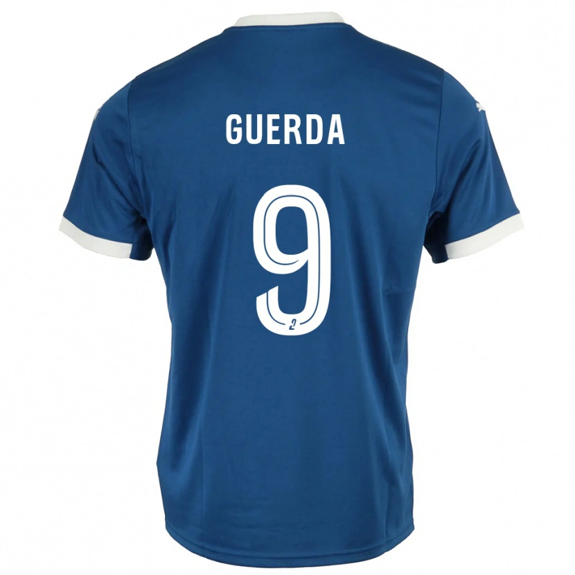 Danxen Mujer Camiseta Rylan Guerda #9 Azul Blanco 1ª Equipación 2025/26 La Camisa México