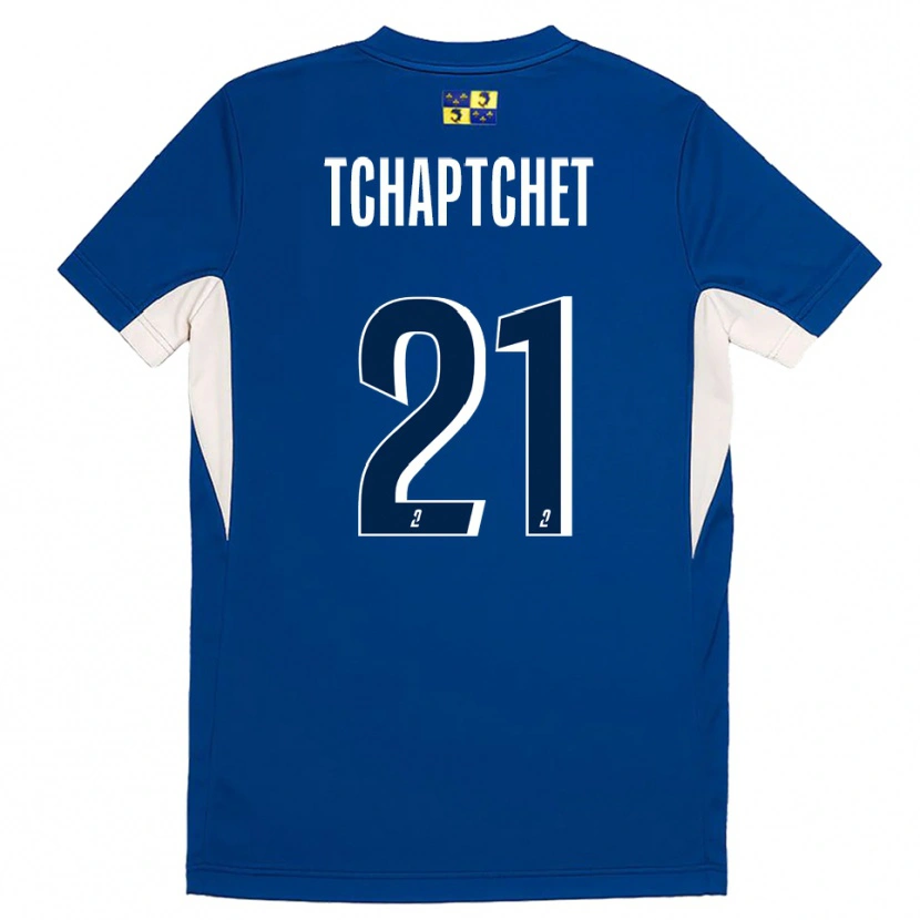 Danxen Mujer Camiseta Allan Tchaptchet #21 Azul Azul Marino 1ª Equipación 2025/26 La Camisa México