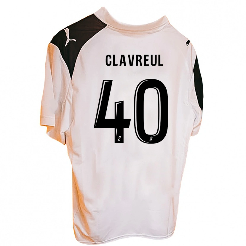 Danxen Mujer Camiseta Ethan Clavreul #40 Naranja Negro 1ª Equipación 2025/26 La Camisa México