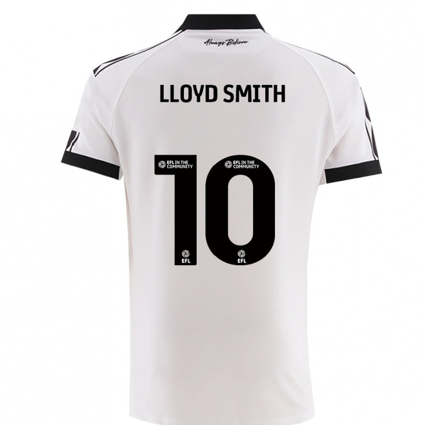 Danxen Mujer Camiseta Lexi Lloyd-Smith #10 Blanco Negro 2ª Equipación 2025/26 La Camisa México