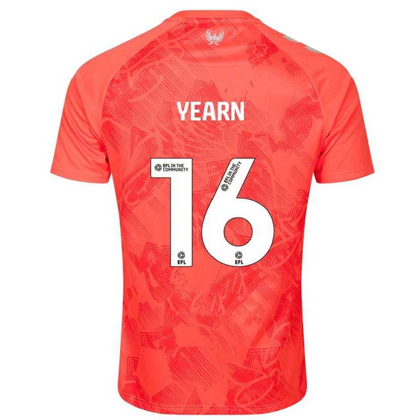 Danxen Mujer Camiseta Kai Yearn #16 Naranja Blanco 2ª Equipación 2025/26 La Camisa México