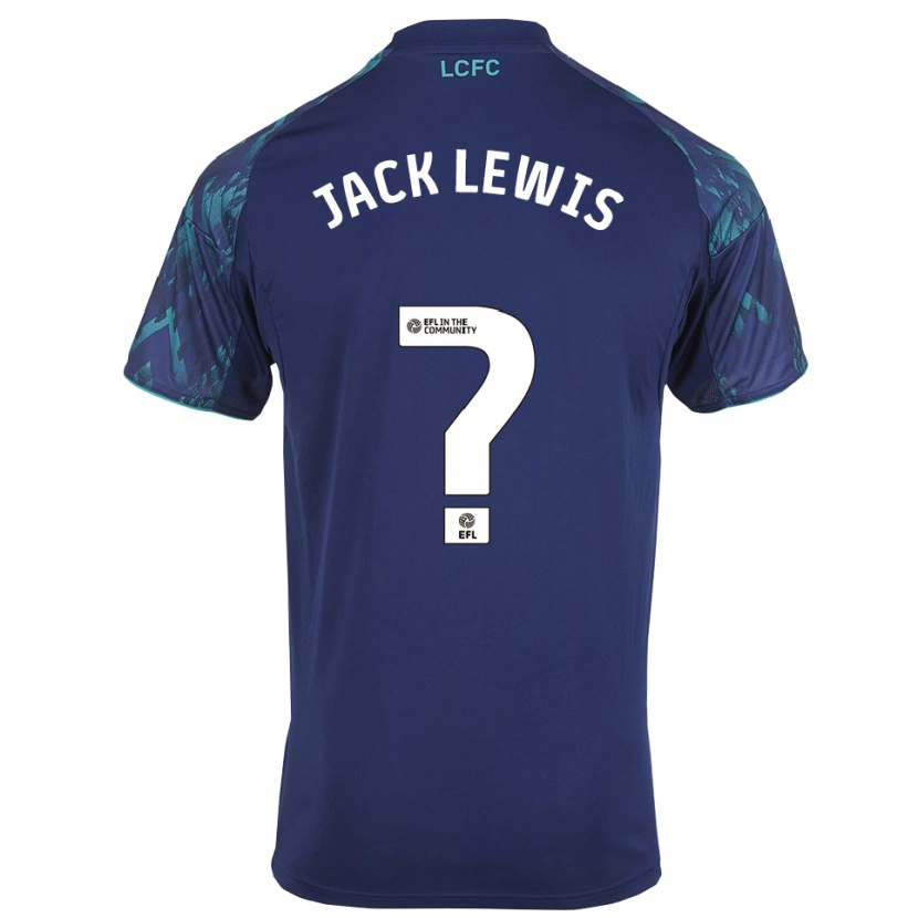 Danxen Mujer Camiseta Jack Lewis #0 Azul Marino Verde Blanco 2ª Equipación 2025/26 La Camisa México