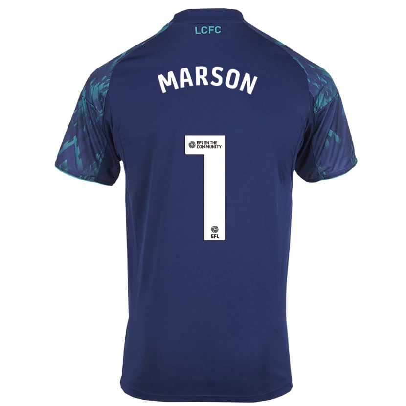 Danxen Mujer Camiseta Freddie Marson #1 Azul Marino Verde Blanco 2ª Equipación 2025/26 La Camisa México