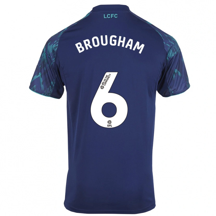Danxen Mujer Camiseta Georgia Brougham #6 Azul Marino Verde Blanco 2ª Equipación 2025/26 La Camisa México