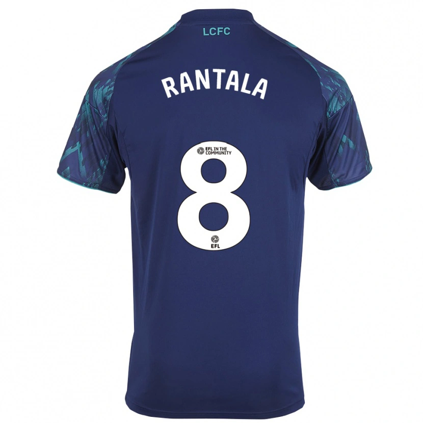 Danxen Mujer Camiseta Jutta Rantala #8 Azul Marino Verde Blanco 2ª Equipación 2025/26 La Camisa México