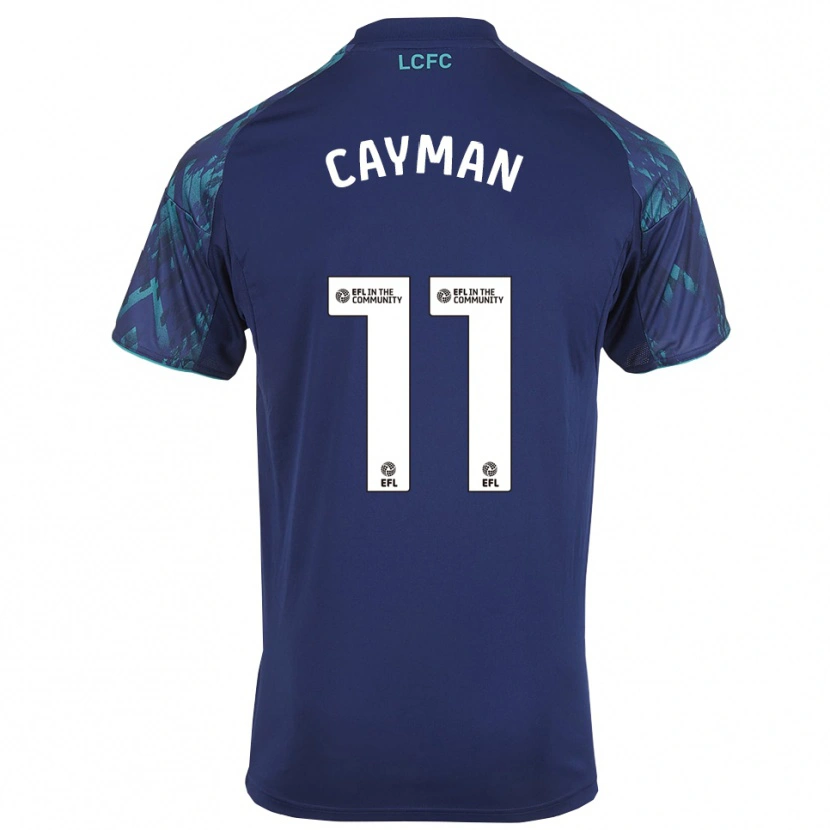 Danxen Mujer Camiseta Janice Cayman #11 Azul Marino Verde Blanco 2ª Equipación 2025/26 La Camisa México