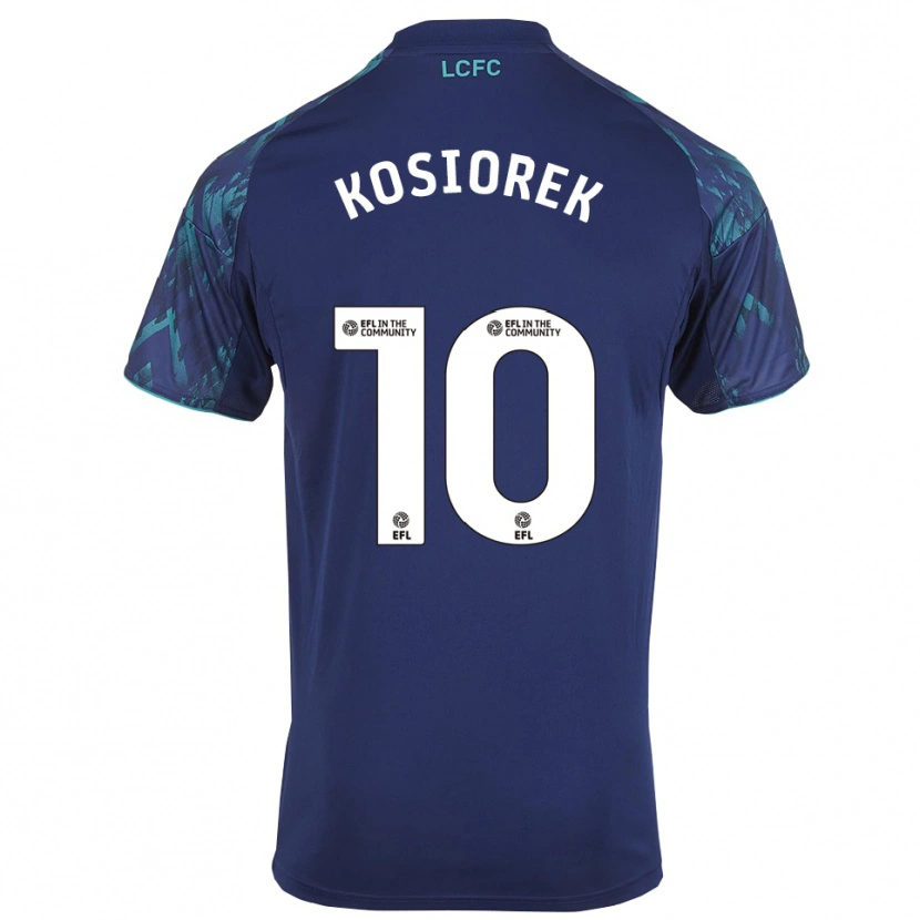 Danxen Mujer Camiseta Bartosz Kosiorek #10 Azul Marino Verde Blanco 2ª Equipación 2025/26 La Camisa México