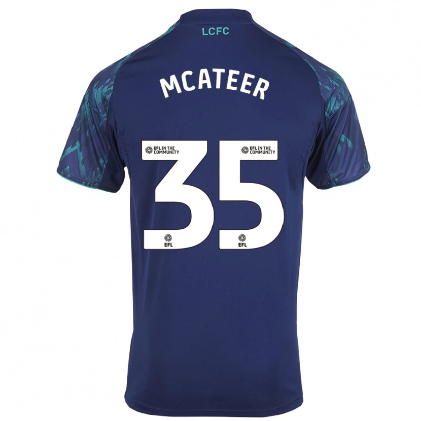Danxen Mujer Camiseta Kasey Mcateer #35 Azul Marino Verde Blanco 2ª Equipación 2025/26 La Camisa México