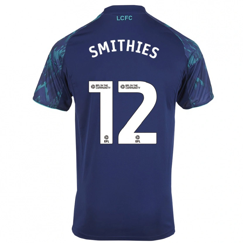 Danxen Mujer Camiseta Alex Smithies #12 Azul Marino Verde Blanco 2ª Equipación 2025/26 La Camisa México