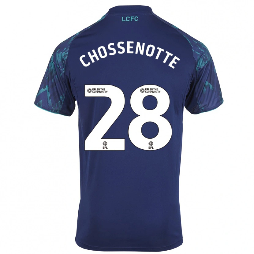 Danxen Mujer Camiseta Shana Chossenotte #28 Azul Marino Verde Blanco 2ª Equipación 2025/26 La Camisa México