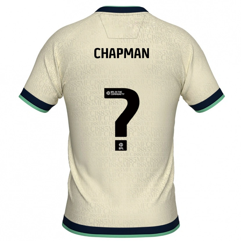 Danxen Mujer Camiseta Sophie Chapman #0 Champán Azul Marino 2ª Equipación 2025/26 La Camisa México