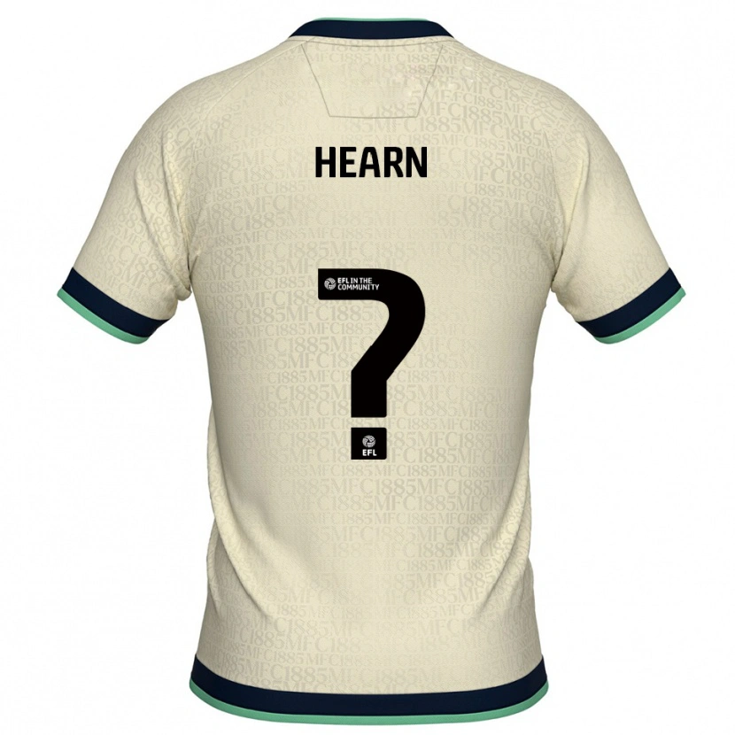 Danxen Mujer Camiseta Henry Hearn #0 Champán Azul Marino 2ª Equipación 2025/26 La Camisa México