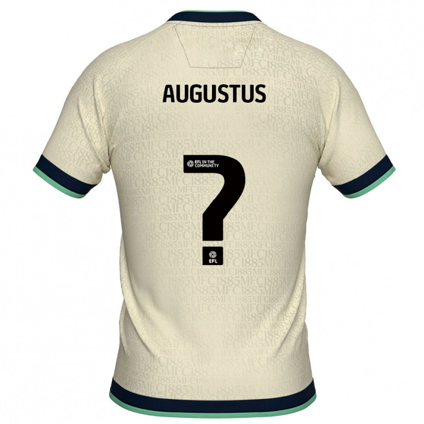 Danxen Mujer Camiseta Jasmine Augustus #0 Champán Azul Marino 2ª Equipación 2025/26 La Camisa México