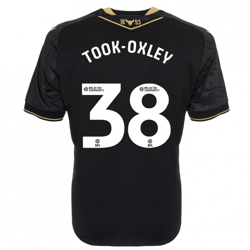 Danxen Mujer Camiseta Zaide Took-Oxley #38 Negro Oro 2ª Equipación 2025/26 La Camisa México
