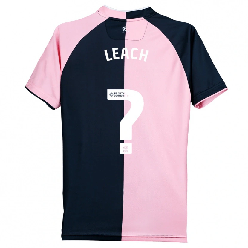 Danxen Mujer Camiseta Jessica Leach #0 Rosa Negro 2ª Equipación 2025/26 La Camisa México