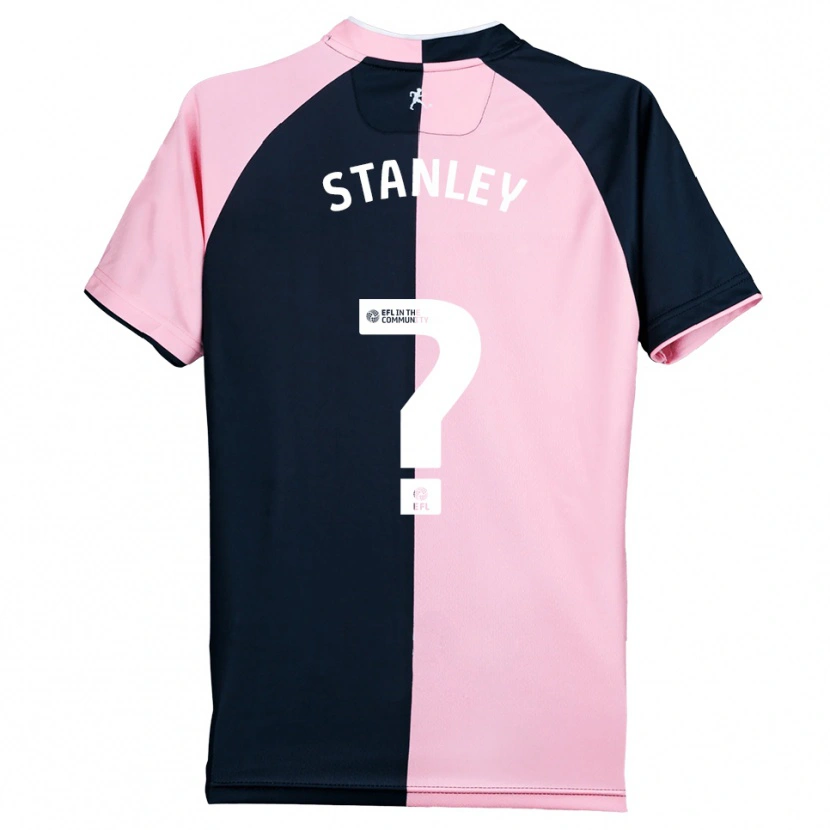 Danxen Mujer Camiseta Grace Stanley #0 Rosa Negro 2ª Equipación 2025/26 La Camisa México