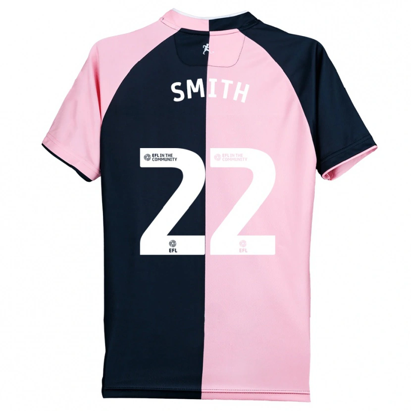 Danxen Mujer Camiseta Tylon Smith #22 Rosa Negro 2ª Equipación 2025/26 La Camisa México