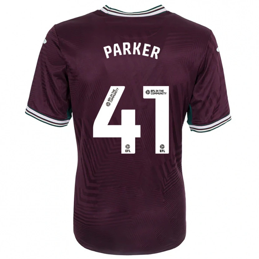 Danxen Mujer Camiseta Sam Parker #41 Rojo Óxido Blanco 2ª Equipación 2025/26 La Camisa México