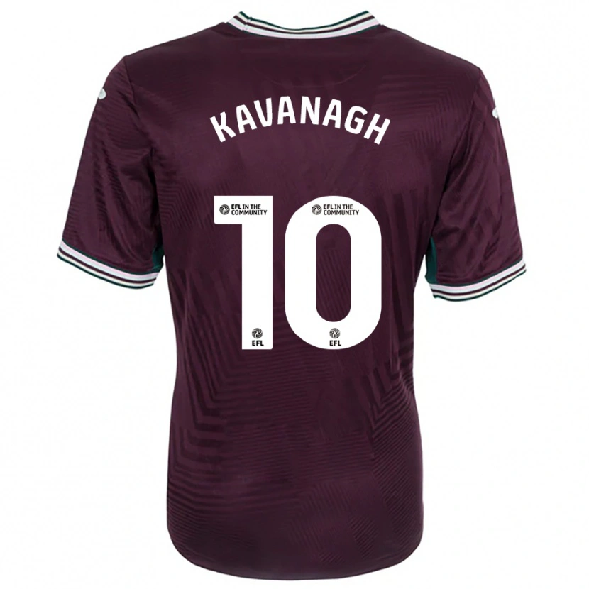 Danxen Mujer Camiseta Reece Kavanagh #10 Rojo Óxido Blanco 2ª Equipación 2025/26 La Camisa México