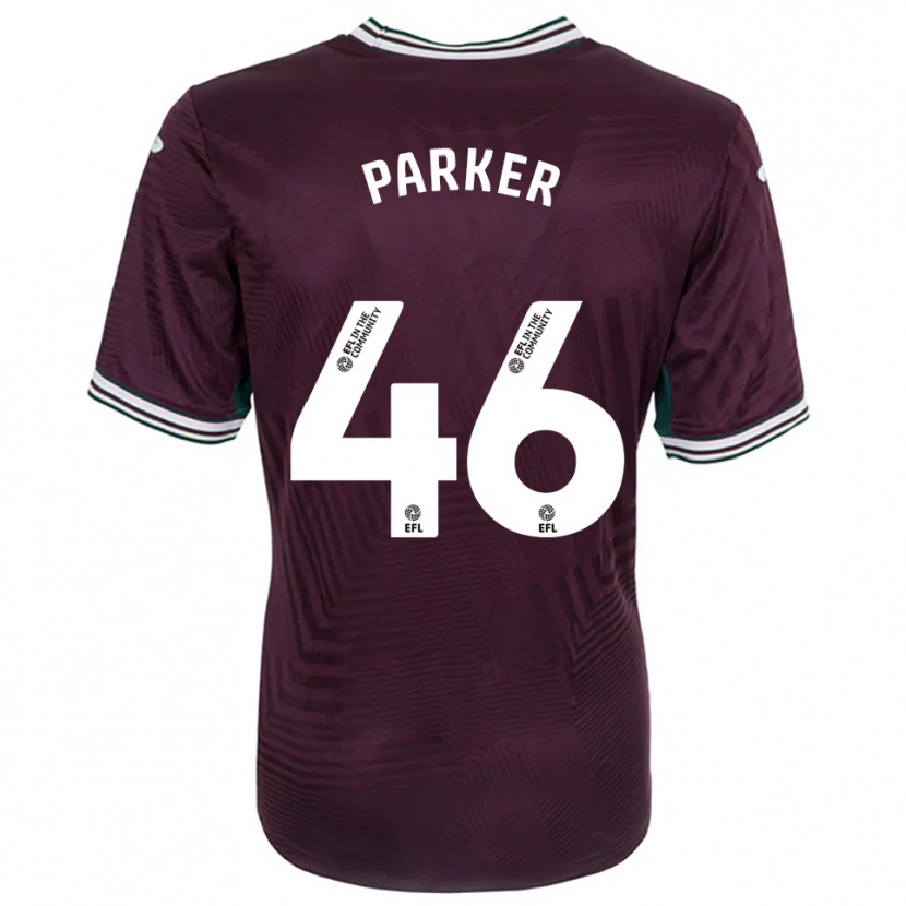 Danxen Mujer Camiseta Arthur Parker #46 Rojo Óxido Blanco 2ª Equipación 2025/26 La Camisa México